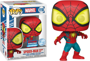 SPIDER-MAN - Beyond Amazing - Spider-Man in Oscorp Suit Exclusive Pop! Vinyl Figure