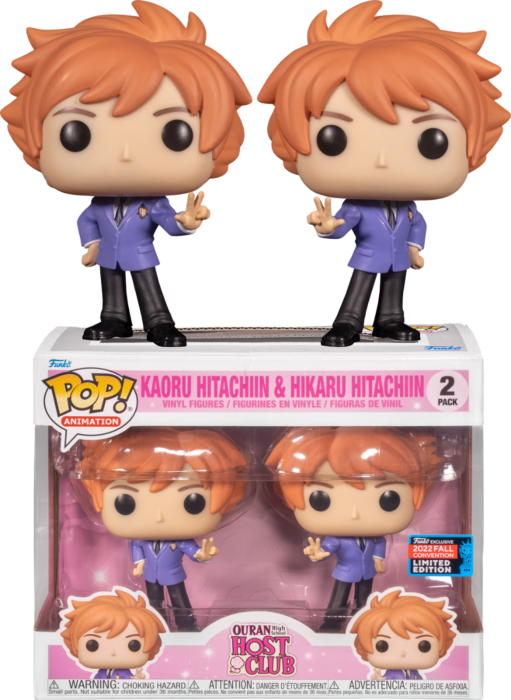 Ouran High School Host Club - Kaoru & Hikaru Pop! Vinyl - 2022 NYCC Convention Exclusive