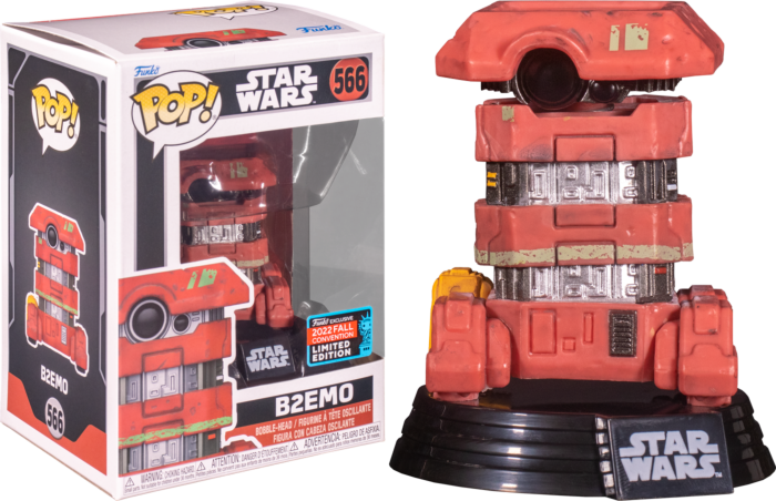 Star Wars - B2EMO Pop! Vinyl - 2022 NYCC Convention Exclusive