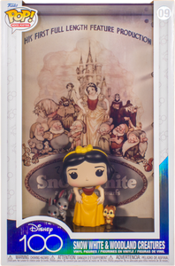 Snow White (1937) - Snow White & Woodland Creatures Pop! Movie Poster Vinyl Figure