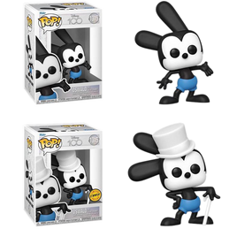Disney 100th: Oswald The Lucky Rabbit Pop! Vinyl - CHASE BUNDLE