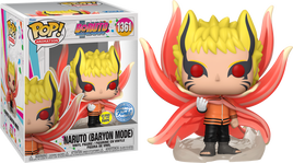 BORUTO: Naruto (Baryon Mode) Glow Exclusive 6" Pop! Vinyl Figure