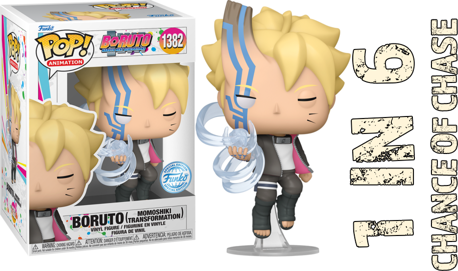 BORUTO: Boruto (Momoshiki Transformation) Exclusive Pop! Vinyl - CHASE CHANCE