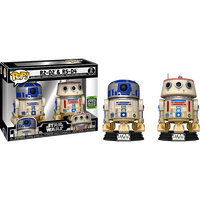 STAR WARS: R2-D2 & R5-D4 CELEBRATION 2023 Exclusive Pop! Vinyl 2-Pack