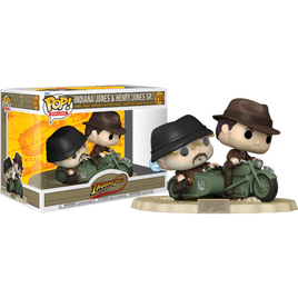 Indiana Jones et la Dernière Croisade - Indiana Jones &amp; Henry Jones Sr. Pop! Vinyle Deluxe