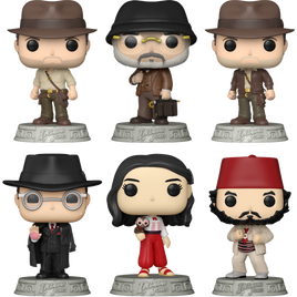 Indiana Jones - L'Obtenteur d'Antiquités Rares Pop! Lot de 6 figurines en vinyle