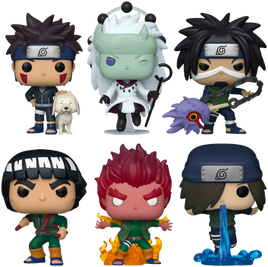 Naruto Shippuden - Naruto Team Pop! Vinyl Figure - Bundle Set of 6