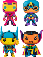 Marvel: Blacklight - Guardians of the Neon Pop! Vinyl Bundle (Set of 4) (RS) - Rogue Online Pty Ltd