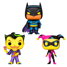 Batman: The Animated Series - Blacklight Pop! Vinyl Figure Bundle (Set of 3)