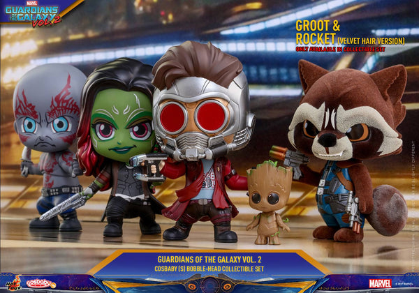 Hot Toys: Guardians Of The Galaxy Vol 2 - Series 1 Cosbaby Set (5 Figures) - Rogue Online Pty Ltd