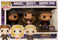 Buffy The Vampire Slayer: Angel, Buffy, & Vampire Spike Pop! Vinyl - HMV Exclusive