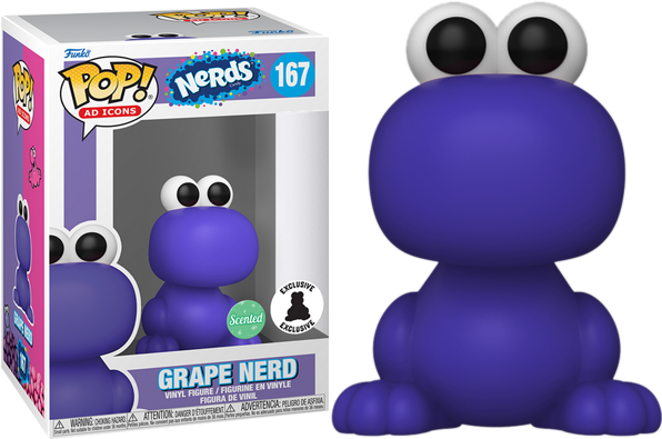 Grape Nerd Pop! Vinyl - EXCLUSIVE