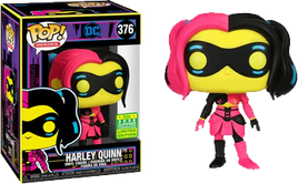 Harley Quinn Imperial Black Light Pop! Vinyl ASIA - 2022 SDCC Exclusive