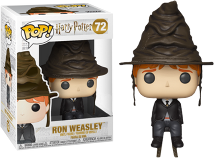 Harry Potter - Ron Weasley with Sorting Hat Pop! Vinyl Figure - Rogue Online Pty Ltd
