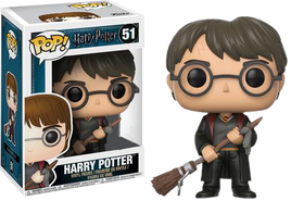 Harry Potter - Harry Potter with Firebolt Pop! Vinyl Figure - Rogue Online Pty Ltd
