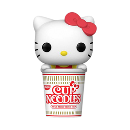 Figurine Pop! en vinyle Hello Kitty x Nissin Hello Kitty dans un gobelet de nouilles Sanrio - IMPORTÉE