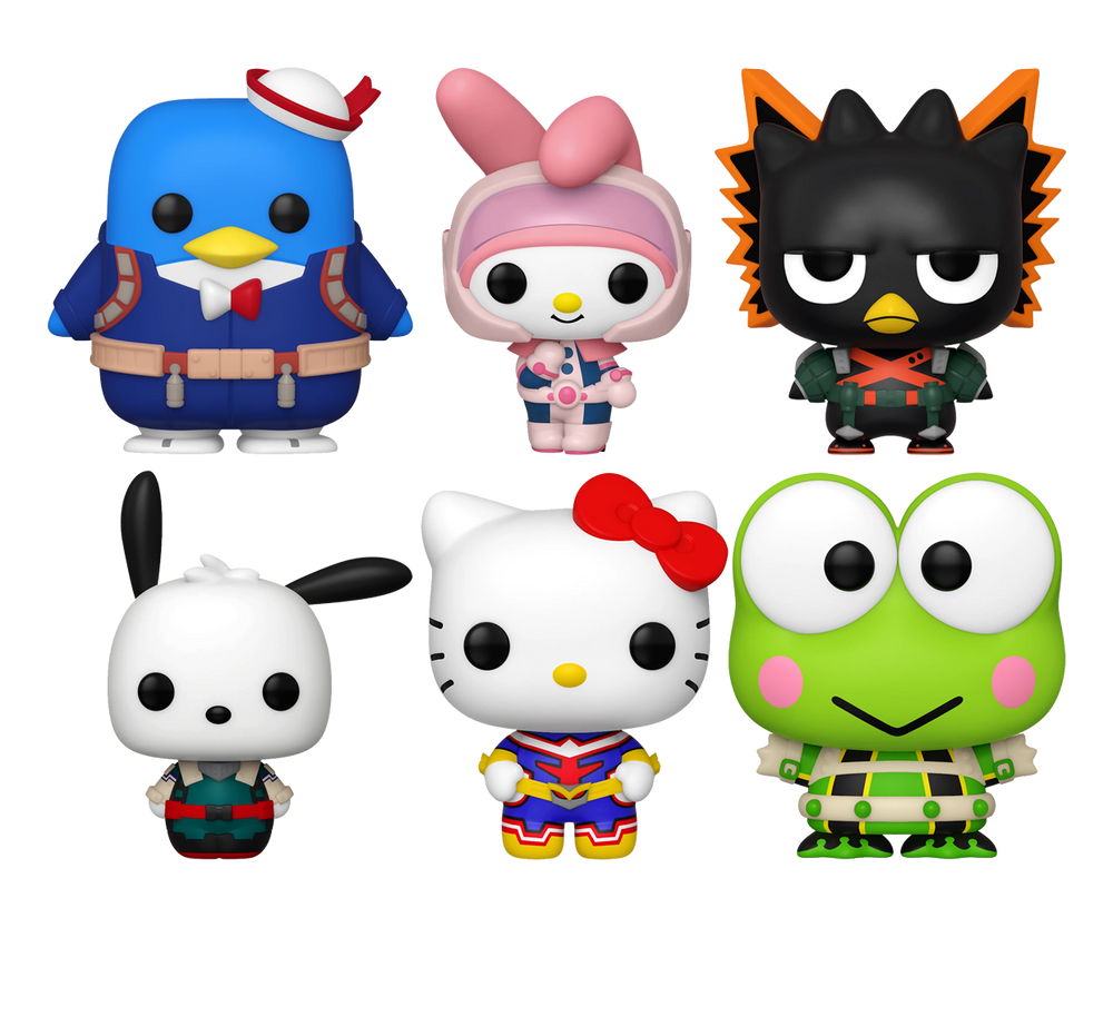 My Hero Academia - Saniro Hello Kitty & Friends - BUNDLE PACK - US IMPORTS - Rogue Online Pty Ltd