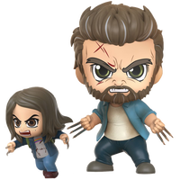 Logan (2017) - Logan & X-23 Cosbaby (S) Hot Toys Figure 2-Pack