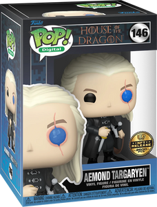 HOUSE OF THE DRAGON: Aemond Targaryen Pop! Vinyl LEGENDARY - NFT EXCLUSIVE