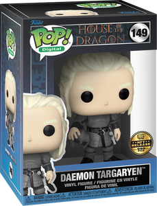 HOUSE OF THE DRAGON: Daemon Targaryen Pop! Vinyl GRAIL - NFT EXCLUSIVE