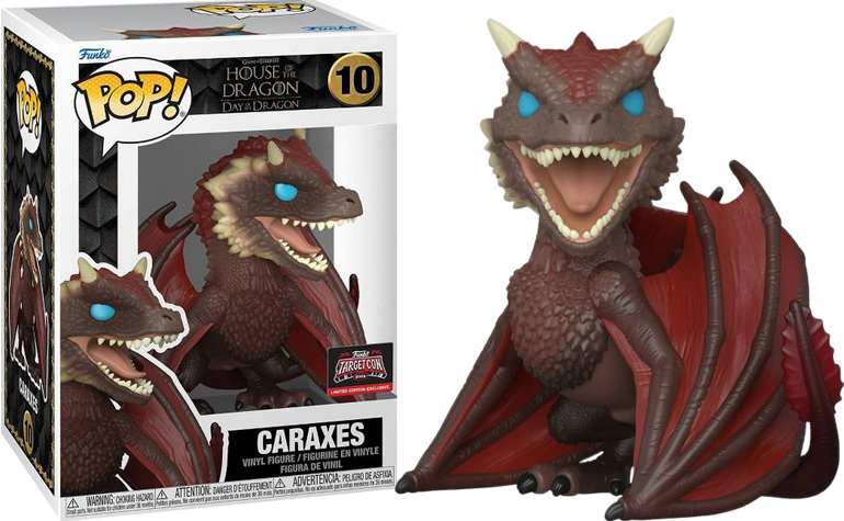House of the Dragon Caraxes Pop! Vinyl -  TARGERTCON EXCLUSIVE