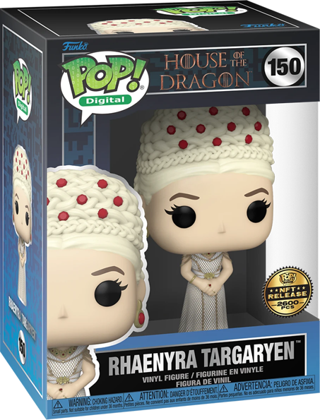 HOUSE OF THE DRAGON: Rhaenyra Targaryen Pop! Vinyl LEGENDARY - NFT EXCLUSIVE