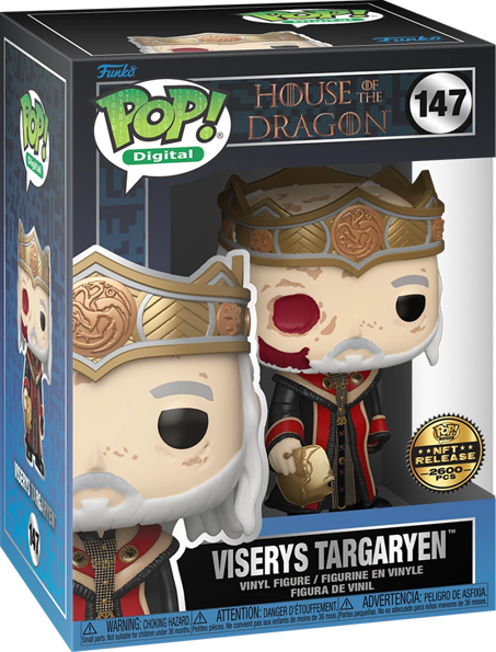 HOUSE OF THE DRAGON: Viserys Targaryen Pop! Vinyl LEGENDARY - NFT