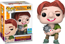 The Hunchback of Notre Dame - Quasimodo holding Gargoyle SDCC 2019 Exclusive Pop! Vinyl - Rogue Online Pty Ltd