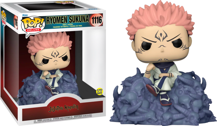 Jujutsu Kaisen - Ryomen Sukuna Glow in the Dark Deluxe Pop! Vinyl Figure