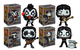 Kiss - I Was Made For Poppin’ You Pop! Vinyl Bundle (Set of 4) - GLOW EXCLUSIVE