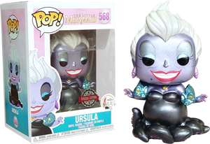 The Little Mermaid - Ursula with Eels Metallic Pop! Vinyl Figure (RS) - Rogue Online Pty Ltd