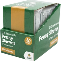 LPG Penny Sleeves Fits Standard English Cards - Display (10)