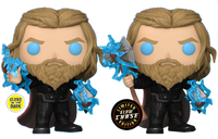 Avengers Endgame - Thor Glow Exclusive Pop! Vinyl Figure - CHASE BUNDLE