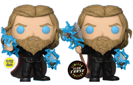 Avengers Endgame - Thor Glow Exclusive Pop! Vinyl Figure - CHASE BUNDLE