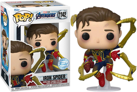 PRE-ORDER - Avengers 4: Endgame - Spider-Man Unmasked Exclusive Pop! Vinyl