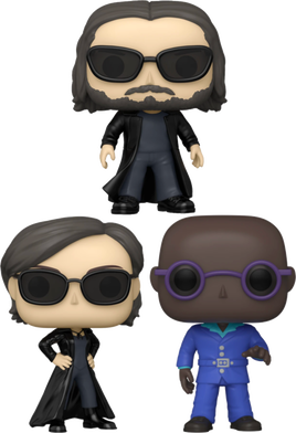 The Matrix Resurrections – Follow The White Pop! Vinyl Bundle (Set of 3)