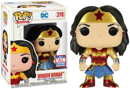 Wonder Woman - Metallic Imperial Wonder Woman Pop! Vinyl - LIMITED EDITION