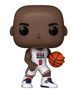 NBA : Légendes - Pop! Vinyle Exclusif Michael Jordan 1992 Team USA Blanc
