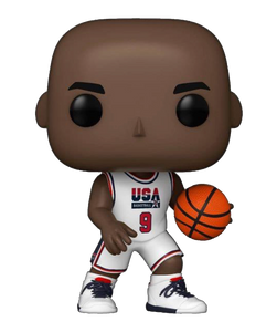 NBA: Legends - Michael Jordan 1992 Team USA White Exclusive Pop! Vinyl