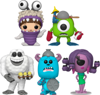 Monsters Inc - We Scare Because We Pop! Vinyl Bundle (Set of 5)