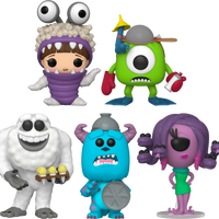 Monsters Inc - We Scare Because We Pop! Vinyl Bundle (Set of 5)