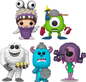 Monsters Inc - We Scare Because We Pop! Vinyl Bundle (Set of 5)