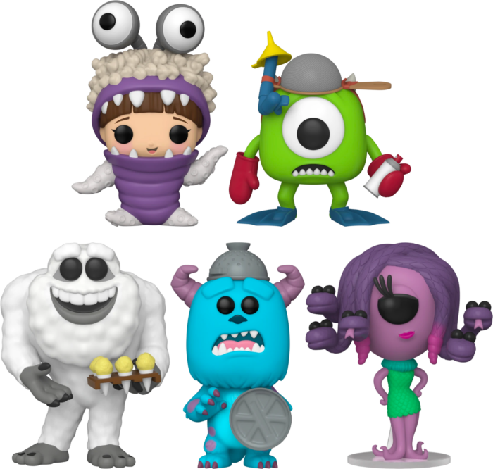 Monsters Inc - We Scare Because We Pop! Vinyl Bundle (Set of 5)