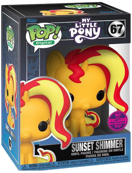 MY LITTLE PONY - Sunset Shimmer Legendary Pop! Vinyl - NFT RELEASE EXCLUSIVE (LE1550)