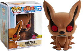 Naruto - Kurama Flocked 6" Super Sized Pop! Vinyl Figure - HOT TOPIC EXCLUSIVE