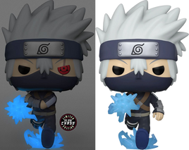 NARUTO SHIPPUDEN - Young Kakashi Hatake Exclusive Pop! Vinyl - CHASE BUNDLE