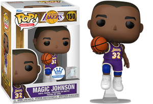NBA - Magic Johnson (Purple Jersey) - Lakers Pop! Vinyl - FUNKO EXCLUSIVE