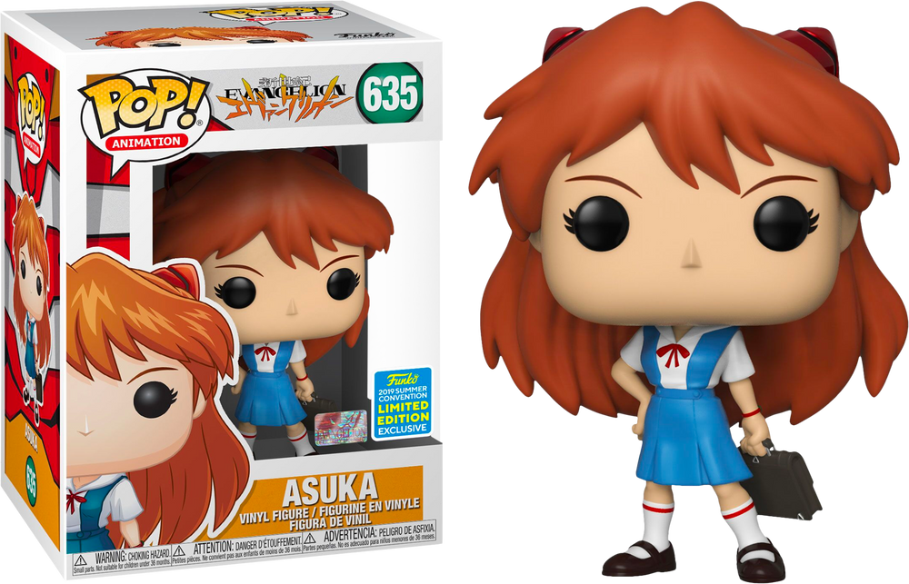 Neon Genesis Evangelion - Asuka in Uniform Pop! Vinyl Figure (2019 Summer Convention Exclusive) (RS) - Rogue Online Pty Ltd