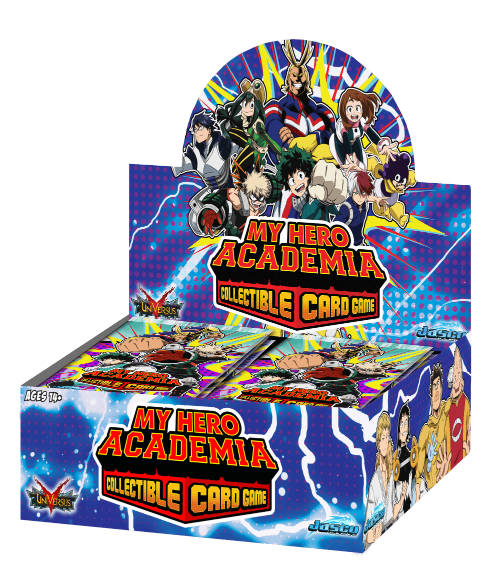 英語版　Universus My Hero Academia 未開封BOX My Hero Academia Collectible Card Game Booster Box Display