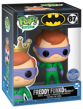 DC SERIES 2 - Pop! Vinyle FREDDY en tant que Riddler ROYALTY - EXCLUSIVITÉ FUNKO NFT
